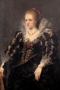 Peter Paul Rubens Portrait of Jacqueline de Caestre. oil painting on canvas